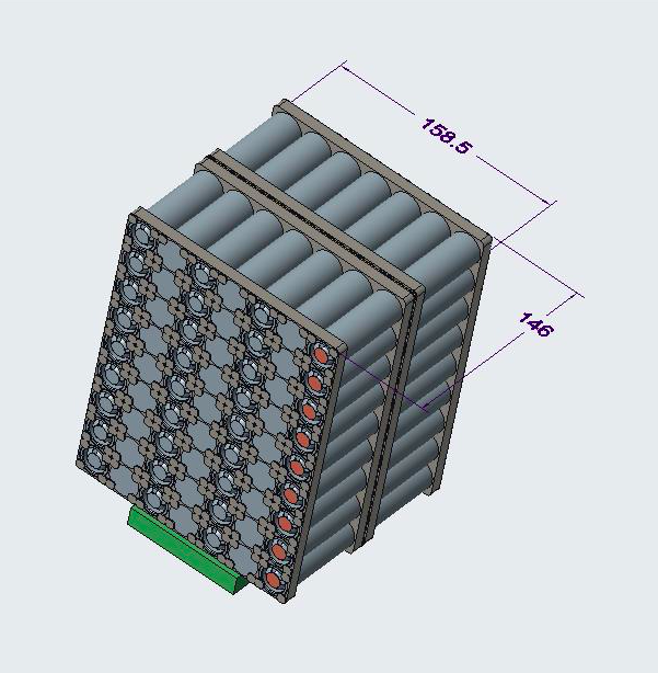 52V 40Ah Rechargeable Lithium Ion Battery Pack 21700 4.5Ah Cell