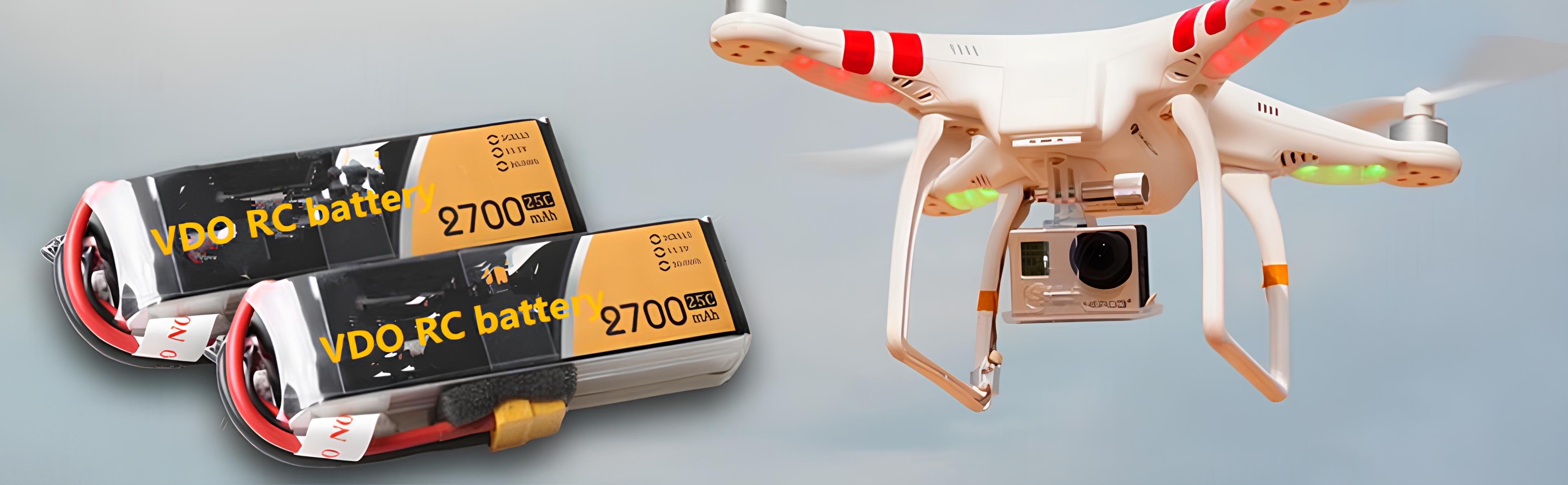 2S RC lipolymer battery