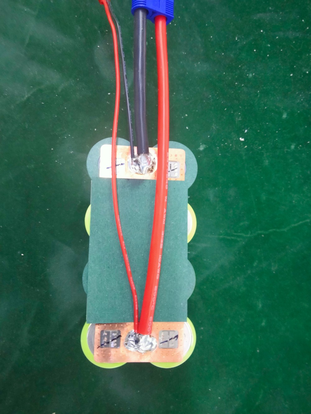 12V LiFePO4 motorcycle starter battery front view